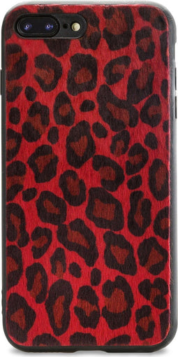Mobilize Hoesje geschikt voor Apple iPhone 7 Plus Telefoonhoesje Flexibel TPU | Mobilize Gelly Backcover | iPhone 7 Plus Case | Back Cover - Leopard | Bruin