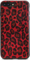 Mobilize Hoesje geschikt voor Apple iPhone 7 Plus Telefoonhoesje Flexibel TPU | Mobilize Gelly Backcover | iPhone 7 Plus Case | Back Cover - Leopard | Bruin