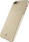 Mobilize Hoesje geschikt voor Apple iPhone 7 Plus Telefoonhoesje Flexibel TPU | Mobilize Gelly Backcover | iPhone 7 Plus Case | Back Cover - Champagne | Goud