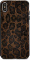 Mobilize Hoesje geschikt voor Apple iPhone X Telefoonhoesje Flexibel TPU | Mobilize Gelly Backcover | iPhone X Case | Back Cover - Leopard | Bruin