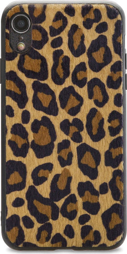 Mobilize Hoesje geschikt voor Apple iPhone XR Telefoonhoesje Flexibel TPU | Mobilize Gelly Backcover | iPhone XR Case | Back Cover - Leopard | Bruin