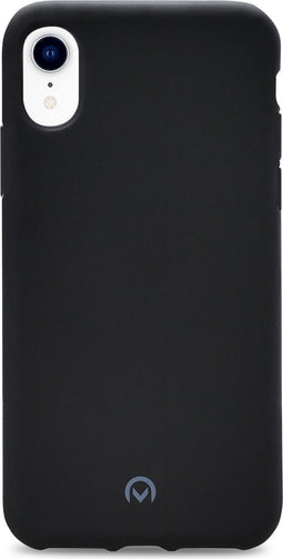 Mobilize Hoesje geschikt voor Apple iPhone XR Telefoonhoesje Flexibel TPU | Mobilize Gelly Backcover | iPhone XR Case | Back Cover - Matt Black | Zwart