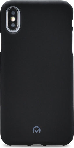 Mobilize Hoesje geschikt voor Apple iPhone XS Max Telefoonhoesje Flexibel TPU | Mobilize Gelly Backcover | iPhone XS Max Case | Back Cover - Matt Black | Zwart