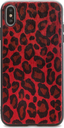 Mobilize Hoesje geschikt voor Apple iPhone XS Max Telefoonhoesje Flexibel TPU | Mobilize Gelly Backcover | iPhone XS Max Case | Back Cover - Leopard | Bruin