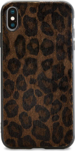 Mobilize Hoesje geschikt voor Apple iPhone XS Max Telefoonhoesje Flexibel TPU | Mobilize Gelly Backcover | iPhone XS Max Case | Back Cover - Leopard | Bruin