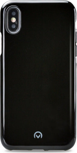 Mobilize Hoesje geschikt voor Apple iPhone XS Max Telefoonhoesje Flexibel TPU | Mobilize Gelly Backcover | iPhone XS Max Case | Back Cover - Zwart