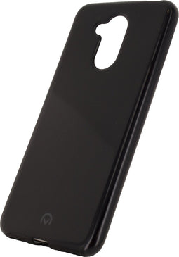 Mobilize Hoesje geschikt voor HONOR 6C Telefoonhoesje Flexibel TPU | Mobilize Gelly Backcover | 6C Case | Back Cover - Zwart