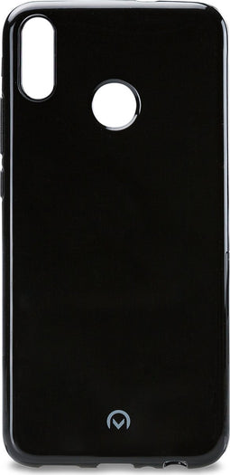 Mobilize Hoesje geschikt voor HONOR 8X Telefoonhoesje Flexibel TPU | Mobilize Gelly Backcover | 8X Case | Back Cover - Zwart
