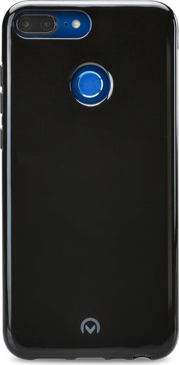 Mobilize Hoesje geschikt voor HONOR 9 Lite Telefoonhoesje Flexibel TPU | Mobilize Gelly Backcover | 9 Lite Case | Back Cover - Zwart
