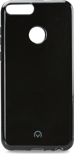 Mobilize Hoesje geschikt voor Huawei P Smart (2018) Telefoonhoesje Flexibel TPU | Mobilize Gelly Backcover | P Smart (2018) Case | Back Cover - Zwart
