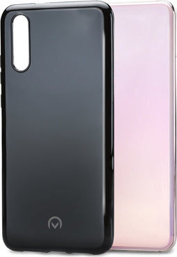 Mobilize Hoesje geschikt voor Huawei P20 Telefoonhoesje Flexibel TPU | Mobilize Gelly Backcover | P20 Case | Back Cover - Zwart