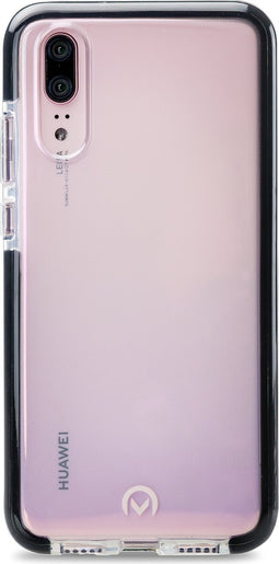 Mobilize Hoesje geschikt voor Huawei P20 Telefoonhoesje Hardcase | Mobilize Shatterproof Backcover Shockproof | Schokbestendig P20 Telefoonhoesje | Anti Shock Proof - Transparant / Zwart