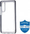 Mobilize Hoesje geschikt voor Huawei P30 Telefoonhoesje Hardcase | Mobilize Shatterproof Backcover Shockproof | Schokbestendig P30 Telefoonhoesje | Anti Shock Proof - Transparant / Zwart