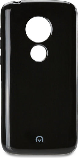 Mobilize Hoesje geschikt voor Motorola Moto E5 Play Telefoonhoesje Flexibel TPU | Mobilize Gelly Backcover | Moto E5 Play Case | Back Cover - Zwart