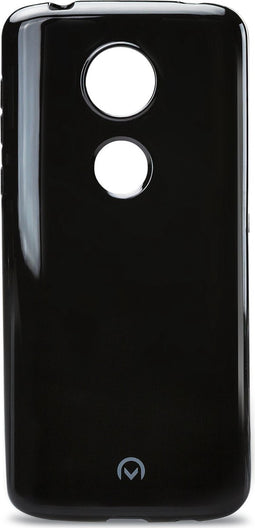 Mobilize Hoesje geschikt voor Motorola Moto E5 Plus Telefoonhoesje Flexibel TPU | Mobilize Gelly Backcover | Moto E5 Plus Case | Back Cover - Zwart