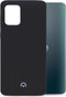 Mobilize Hoesje geschikt voor Motorola Moto G13 Telefoonhoesje Flexibel TPU | Mobilize Rubber Gelly Backcover | Moto G13 Case | Back Cover - Matt Black | Zwart