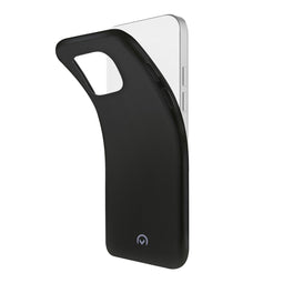 Mobilize Hoesje geschikt voor Motorola Moto G22 Telefoonhoesje Flexibel TPU | Mobilize Rubber Gelly Backcover | Moto G22 Case | Back Cover - Matt Black | Zwart
