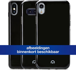 Mobilize Hoesje geschikt voor Motorola Moto G51 5G Telefoonhoesje Flexibel TPU | Mobilize Rubber Gelly Backcover | Moto G51 5G Case | Back Cover - Matt Black | Zwart