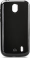 Mobilize Hoesje geschikt voor Nokia 1 Telefoonhoesje Flexibel TPU | Mobilize Gelly Backcover | 1 Case | Back Cover - Zwart