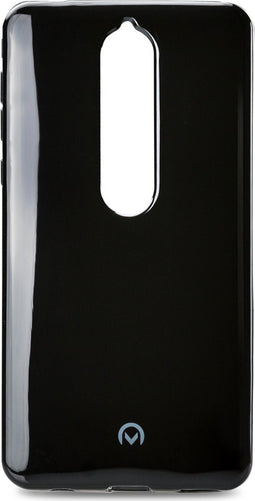 Mobilize Hoesje geschikt voor Nokia 6.1 Telefoonhoesje Flexibel TPU | Mobilize Gelly Backcover | 6.1 Case | Back Cover - Zwart