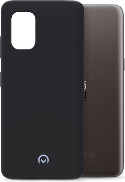Mobilize Hoesje geschikt voor Nokia G11 Telefoonhoesje Flexibel TPU | Mobilize Rubber Gelly Backcover | G11 Case | Back Cover - Matt Black | Zwart