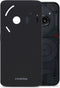 Mobilize Hoesje geschikt voor Nothing Phone (2a) Telefoonhoesje Flexibel TPU | Mobilize Rubber Gelly Backcover | Phone (2a) Case | Back Cover - Matt Black | Zwart