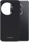 Mobilize Hoesje geschikt voor OnePlus 12 Telefoonhoesje Flexibel TPU | Mobilize Rubber Gelly Backcover | 12 Case | Back Cover - Matt Black | Zwart