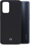 Mobilize Hoesje geschikt voor OPPO A74 4G Telefoonhoesje Flexibel TPU | Mobilize Rubber Gelly Backcover | A74 4G Case | Back Cover - Matt Black | Zwart