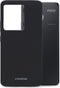 Mobilize Hoesje geschikt voor POCO F6 Telefoonhoesje Flexibel TPU | Mobilize Rubber Gelly Backcover | F6 Case | Back Cover - Matt Black | Zwart