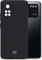 Mobilize Hoesje geschikt voor POCO M4 Pro 4G Telefoonhoesje Flexibel TPU | Mobilize Rubber Gelly Backcover | M4 Pro 4G Case | Back Cover - Matt Black | Zwart