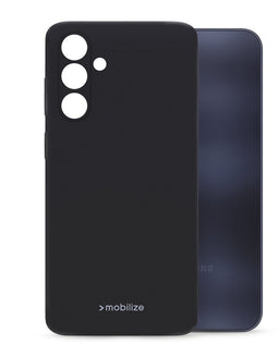 Mobilize Hoesje geschikt voor Realme 14x Telefoonhoesje Flexibel TPU | Mobilize Rubber Gelly Backcover | 14x Case | Back Cover - Zwart
