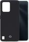 Mobilize Hoesje geschikt voor Realme C31 Telefoonhoesje Flexibel TPU | Mobilize Rubber Gelly Backcover | C31 Case | Back Cover - Matt Black | Zwart