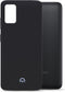 Mobilize Hoesje geschikt voor Samsung Galaxy A03s Telefoonhoesje Flexibel TPU | Mobilize Rubber Gelly Backcover | Galaxy A03s Case | Back Cover - Matt Black | Zwart