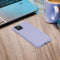 Mobilize Hoesje geschikt voor Samsung Galaxy A14 Telefoonhoesje Flexibel TPU | Mobilize Rubber Gelly Backcover | Galaxy A14 Case | Back Cover - Pastel Purple | Paars