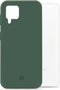 Mobilize Hoesje geschikt voor Samsung Galaxy A22 4G Telefoonhoesje Flexibel TPU | Mobilize Rubber Gelly Backcover | Galaxy A22 4G Case | Back Cover - Matt Green | Groen