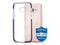 Mobilize Hoesje geschikt voor Samsung Galaxy A3 (2017) Telefoonhoesje Hardcase | Mobilize Shatterproof Backcover Shockproof | Schokbestendig Galaxy A3 (2017) Telefoonhoesje | Anti Shock Proof - Transparant / Zwart