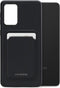 Mobilize Hoesje geschikt voor Samsung Galaxy A33 Telefoonhoesje met Kaarthouder Flexibel TPU | Mobilize Rubber Gelly Card Backcover met Pasjeshouder | Kaarthouder voor 1 Pasje | backcover Hoesje voor Pinpas / OV Kaart / Rijbewijs - Matt Black | Zwart