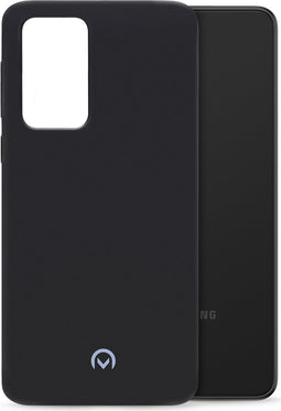 Mobilize Hoesje geschikt voor Samsung Galaxy A33 Telefoonhoesje Flexibel TPU | Mobilize Rubber Gelly Backcover | Galaxy A33 Case | Back Cover - Matt Black | Zwart