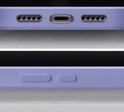 Mobilize Hoesje geschikt voor Samsung Galaxy A35 Telefoonhoesje Flexibel TPU | Mobilize Rubber Gelly Backcover | Galaxy A35 Case | Back Cover - Pastel Purple | Paars