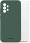 Mobilize Hoesje geschikt voor Samsung Galaxy A52 Telefoonhoesje Flexibel TPU | Mobilize Rubber Gelly Backcover | Galaxy A52 Case | Back Cover - Matt Green | Groen