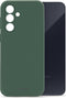 Mobilize Hoesje geschikt voor Samsung Galaxy A55 Telefoonhoesje Flexibel TPU | Mobilize Rubber Gelly Backcover | Galaxy A55 Case | Back Cover - Matt Green | Groen