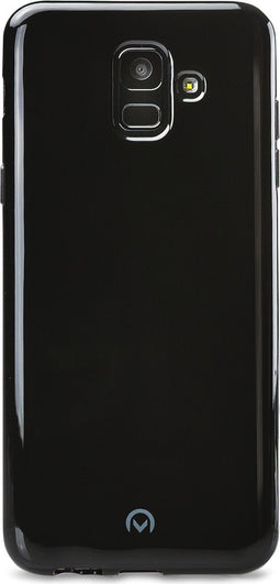 Mobilize Hoesje geschikt voor Samsung Galaxy A6 (2018) Telefoonhoesje Flexibel TPU | Mobilize Gelly Backcover | Galaxy A6 (2018) Case | Back Cover - Zwart