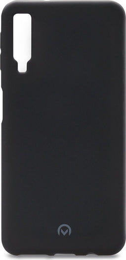 Mobilize Hoesje geschikt voor Samsung Galaxy A7 (2018) Telefoonhoesje Flexibel TPU | Mobilize Rubber Gelly Backcover | Galaxy A7 (2018) Case | Back Cover - Matt Black | Zwart