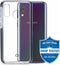 Mobilize Hoesje geschikt voor Samsung Galaxy A70 Telefoonhoesje Hardcase | Mobilize Shatterproof Backcover Shockproof | Schokbestendig Galaxy A70 Telefoonhoesje | Anti Shock Proof - Transparant / Zwart