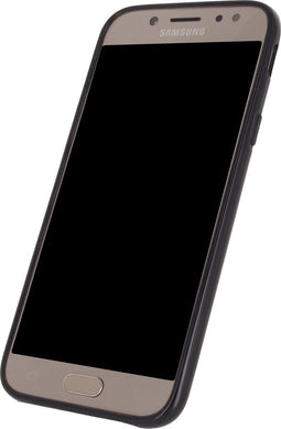 Mobilize Hoesje geschikt voor Samsung Galaxy J3 (2017) Telefoonhoesje Flexibel TPU | Mobilize Gelly Backcover | Galaxy J3 (2017) Case | Back Cover - Zwart