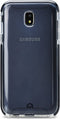 Mobilize Hoesje geschikt voor Samsung Galaxy J3 (2017) Telefoonhoesje Hardcase | Mobilize Shatterproof Backcover Shockproof | Schokbestendig Galaxy J3 (2017) Telefoonhoesje | Anti Shock Proof - Transparant / Zwart