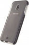 Mobilize Hoesje geschikt voor Samsung Galaxy J3 (2017) Telefoonhoesje Hardcase | Mobilize Shatterproof Backcover Shockproof | Schokbestendig Galaxy J3 (2017) Telefoonhoesje | Anti Shock Proof - Transparant / Zwart