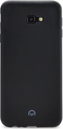 Mobilize Hoesje geschikt voor Samsung Galaxy J4 Plus Telefoonhoesje Flexibel TPU | Mobilize Rubber Gelly Backcover | Galaxy J4 Plus Case | Back Cover - Matt Black | Zwart