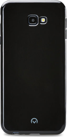 Mobilize Hoesje geschikt voor Samsung Galaxy J4 Plus Telefoonhoesje Flexibel TPU | Mobilize Gelly Backcover | Galaxy J4 Plus Case | Back Cover - Zwart
