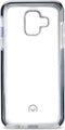 Mobilize Hoesje geschikt voor Samsung Galaxy J4 Plus Telefoonhoesje Hardcase | Mobilize Shatterproof Backcover Shockproof | Schokbestendig Galaxy J4 Plus Telefoonhoesje | Anti Shock Proof - Transparant / Zwart
